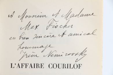 NEMIROVSKY : L'affaire Courilof - Libro autografato, Prima edizione - Edition-Originale.com