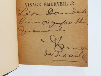 NOAILLES : Le visage émerveillé - Signed book, First edition - Edition-Originale.com