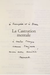NOEL : La castration mentale - Signiert, Erste Ausgabe - Edition-Originale.com