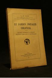 NOTER : Le jardin potager colonial - First edition - Edition-Originale.com