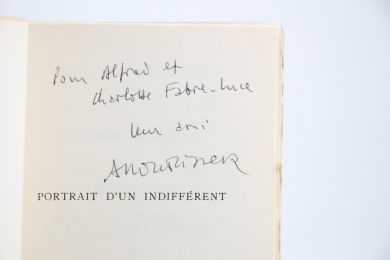 NOURISSIER : Portrait d'un Indifférent - Libro autografato, Prima edizione - Edition-Originale.com