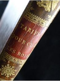 NOURY : [MARINE] Tarifs, d'après le système métrique, pour cuber les bois carrés et ronds... - Libro autografato, Prima edizione - Edition-Originale.com