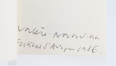 NOVARINA : Pour Louis de Funès précédé de Lettre aux acteurs - Autographe, Edition Originale - Edition-Originale.com