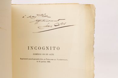 ORBIER : Incognito - Signed book, First edition - Edition-Originale.com