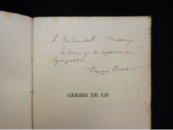 OUDOT : Gerbes de lis - Signed book, First edition - Edition-Originale.com