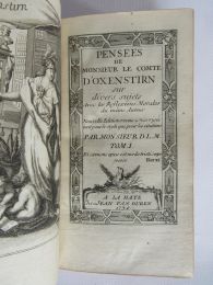 OXENSTIERNA  : Pensées de Monsieur le Comte d'Oxenstirn - Prima edizione - Edition-Originale.com