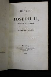 PAGANEL : Histoire de Joseph II, Empereur d'Allemagne - Prima edizione - Edition-Originale.com