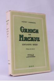 PANNEEL : Ganich de Macaye gentilhomme basque - Libro autografato, Prima edizione - Edition-Originale.com