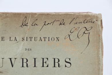 PARIS : De la situation des ouvriers en Angleterre - Libro autografato, Prima edizione - Edition-Originale.com