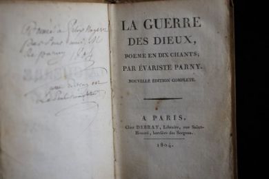 PARNY : La guerre des dieux - Libro autografato - Edition-Originale.com