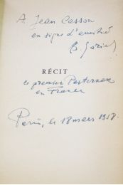 PASTERNAK : Récit - Signed book, First edition - Edition-Originale.com