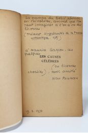PAULHAN : Les causes célèbres - Autographe, Edition Originale - Edition-Originale.com