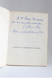 PAZ : La labyrinthe de la solitude - Signed book, First edition - Edition-Originale.com