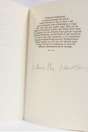 PAZ : Lecture et contemplation - Autographe, Edition Originale - Edition-Originale.com