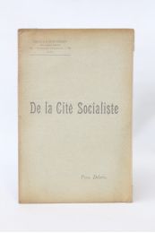 PEGUY : De la cité socialiste - Edition Originale - Edition-Originale.com