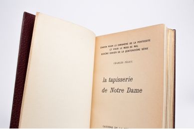 PEGUY : La tapisserie de Notre-Dame - Prima edizione - Edition-Originale.com