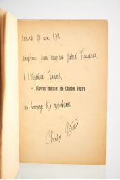 PEGUY : Oeuvres choisies 1900-1910 - Signiert, Erste Ausgabe - Edition-Originale.com