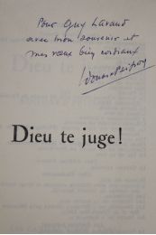 PEISSON : Dieu te juge! - Autographe, Edition Originale - Edition-Originale.com