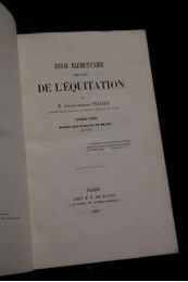 PELLIER : Essai élémentaire sur l'art de l'équitation. Volume de texte seul - Autographe - Edition-Originale.com
