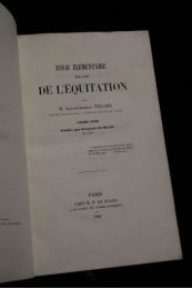 PELLIER : Essai élémentaire sur l'art de l'équitation. Volume de texte seul - Libro autografato - Edition-Originale.com