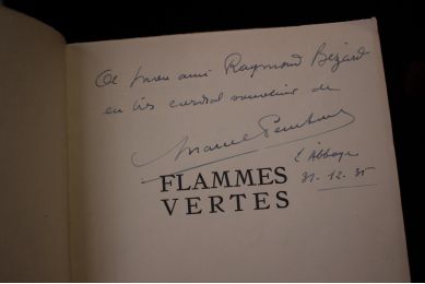 PENITENT : Flammes vertes - Autographe, Edition Originale - Edition-Originale.com