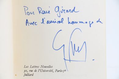 PEREC : Les choses - Autographe - Edition-Originale.com