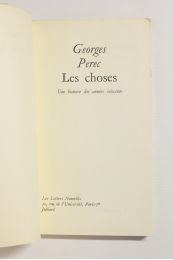 PEREC : Les choses - Prima edizione - Edition-Originale.com