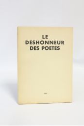 PERET : Le déshonneur des poètes - Edition Originale - Edition-Originale.com
