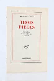 PERRET : Trois pièces : Maximilien - Monsieur Georges - Caracalla - Edition Originale - Edition-Originale.com