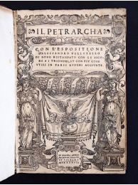 Il Petrarca con l'Espositione d' Allessandro Vellutello. Di nuovo