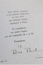 PEUCHMAURD : L'embellie roturière - Autographe, Edition Originale - Edition-Originale.com
