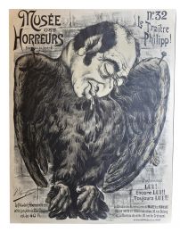 PHILIPP : [AFFAIRE DREYFUS] Musée des horreurs - Affiche originale lithographiée en couleurs - n°32 