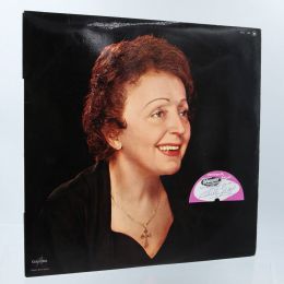 PIAF : Disque dédicacé d'Edith Piaf intitulé 