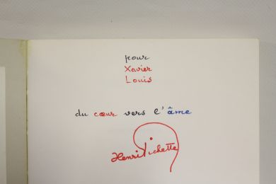 PICHETTE : Odes à chacun - Signiert, Erste Ausgabe - Edition-Originale.com