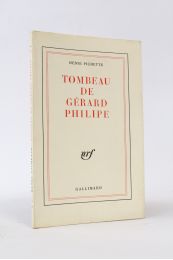 PICHETTE : Tombeau de Gérard Philippe - Edition Originale - Edition-Originale.com