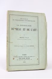 PILO : Psychologie du beau et de l'art - Prima edizione - Edition-Originale.com
