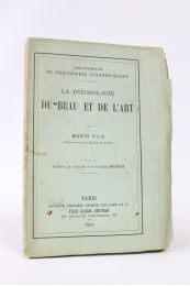 PILO : Psychologie du beau et de l'art - Erste Ausgabe - Edition-Originale.com