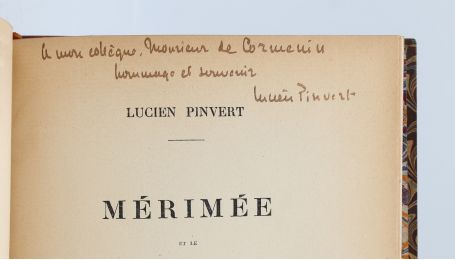 PINVERT : Mérimée et le combat de Schwardino, le vrai enlèvement de 