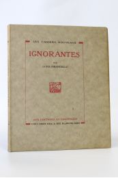 PIRANDELLO : Ignorantes - Erste Ausgabe - Edition-Originale.com