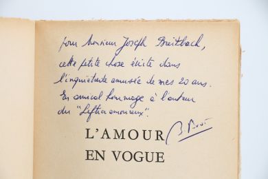 PIVOT : L'amour en vogue - Autographe, Edition Originale - Edition-Originale.com