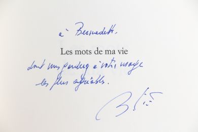 PIVOT : Les Mots de ma Vie - Signed book, First edition - Edition-Originale.com