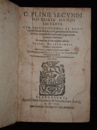 PLINE L'ANCIEN : Historiae mundi libri XXXVII - Edition-Originale.com