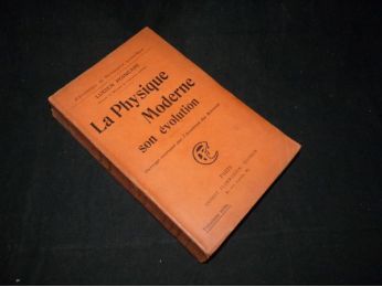 POINCARE : La physique moderne, son évolution - Edition Originale - Edition-Originale.com