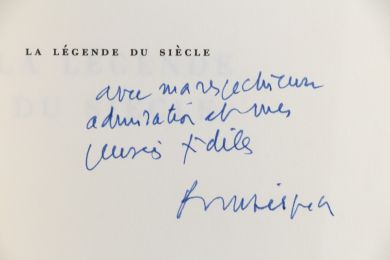 POIROT-DELPECH : La légende du siècle - Autographe, Edition Originale - Edition-Originale.com