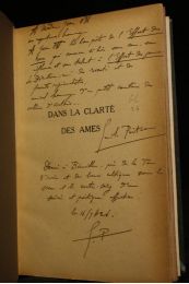 POITEAU : Dans la clarté des âmes - Libro autografato - Edition-Originale.com