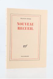 PONGE : Nouveau recueil - First edition - Edition-Originale.com