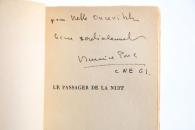 PONS : Le Passager de la Nuit - Signiert, Erste Ausgabe - Edition-Originale.com