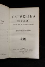 PONTMARTIN : Causeries du samedi - First edition - Edition-Originale.com