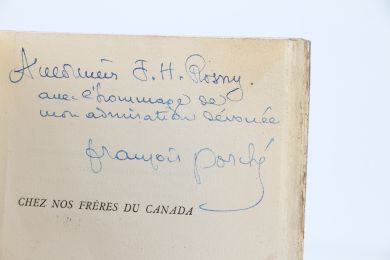 PORCHE : Chez nos Frères du Canada - Signed book, First edition - Edition-Originale.com