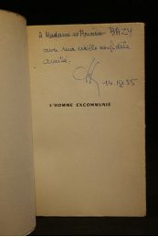 POTHIER : L'homme excommunié, essai sur l'évolution des organisations sociales - Signed book, First edition - Edition-Originale.com